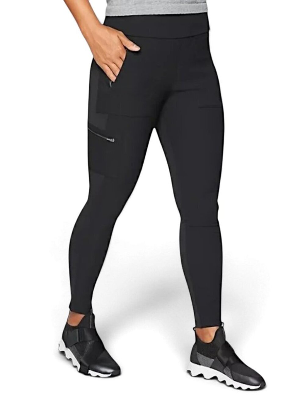 ATHLETA Headlands Hybrid Cargo Pants black size 2